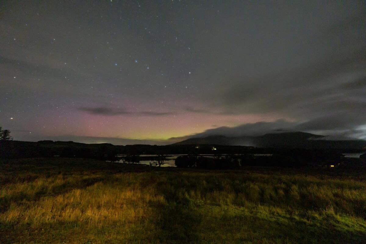 New Build Lodge With Stunning Views Of Loch Awe Hayfield  Buitenkant foto